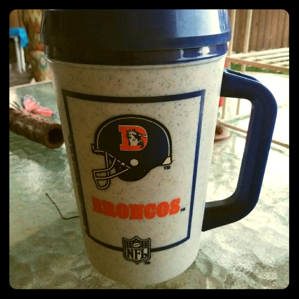 Ol School. Denver broncos 7/11 mug.